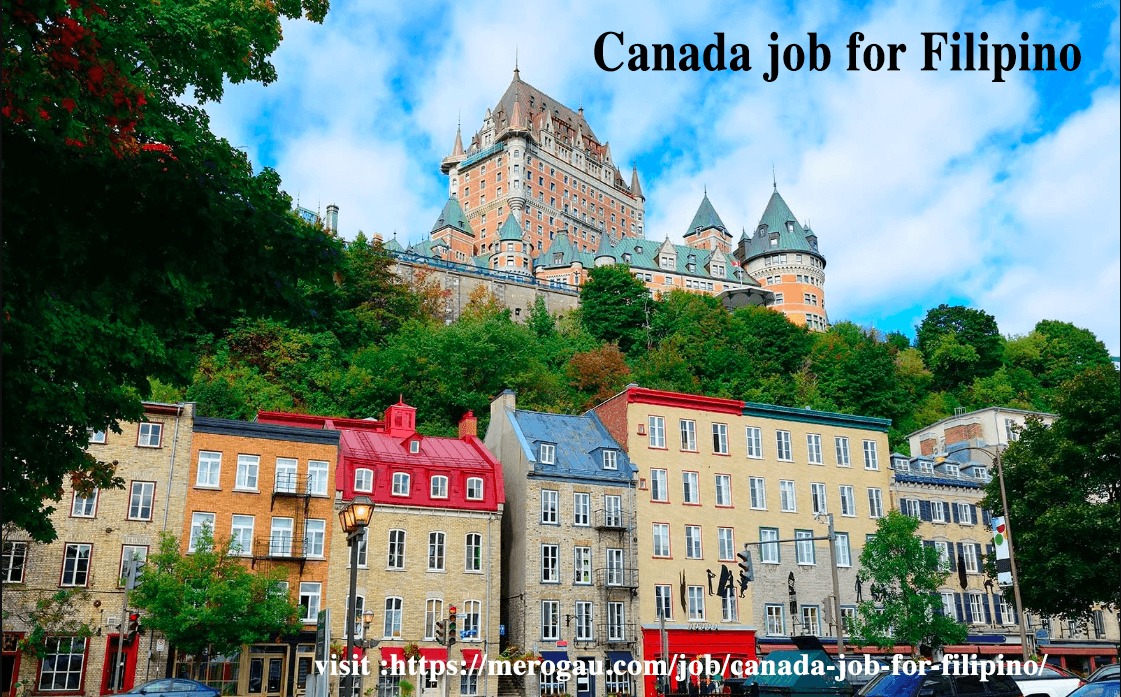Canada Job for Filipino