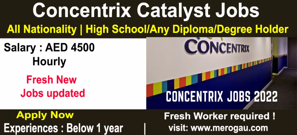 Concentrix Jobs For Client Service Consultant- Arabic audio speaker Jobs in United Arab Emirates 2022, Online apply with free visa and ticket (Latest New Job Updated).